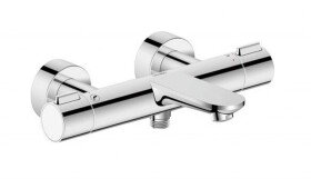 DURAVIT - Wave Termostatická vanová baterie, chrom WA5220000010