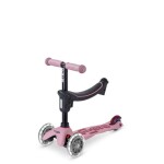 Koloběžka Mini Micro Deluxe Rock & Go LED rose