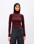 Tričko Armedangels Grazilianaa Soft 3320 dark cranberry