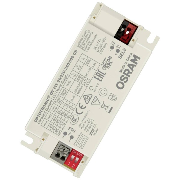 OSRAM OPTOTRONIC FIT CS LED driver konstantní proud 20 W 23 - 42 V 1 ks