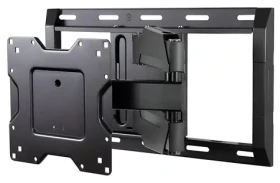 ERGOTRON Neo-Flex Low-Profile UHD černá / Nástěnný držák / do 94 cm / 54 kg / VESA 600×400 mm / naklápěcí (61-132-223)