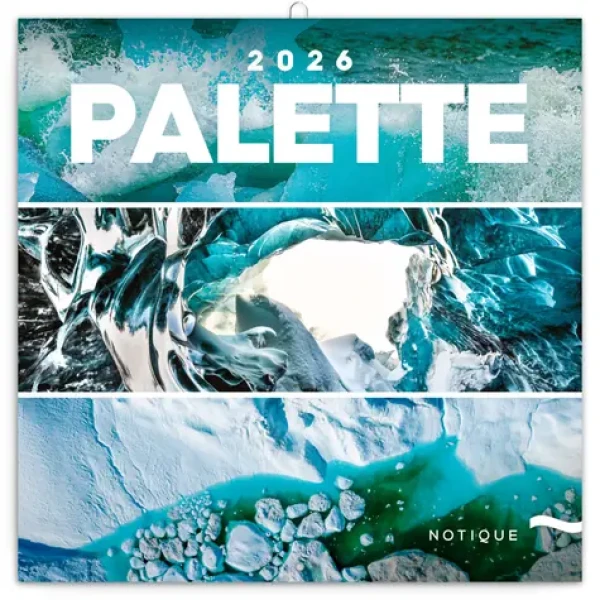 NOTIQUE Poznámkový kalendář Paleta 2026 - Západní / 30 x 30 cm (PGP-35493-Z)