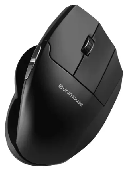 Contour UniMouse černá / Ergonomická bezdrátová myš / Bluetooth 5.1 / 7 tlačítek / pro praváky (CDUMBK11001)