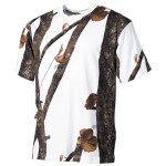 Tričko US T-Shirt lovecká camo zimní XXL