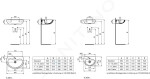 IDEAL STANDARD - Contour 21 Umyvadlo 600x415 mm, bílá S266401