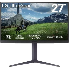 27" LG UltraGear 27GS85Q-B černá / IPS / 2560 x 1440 / 16:9 / 1000:1 / 400dc-m2 / HDMI DP / USB / VESA (27GS85Q-B)