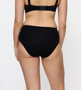 Dámské kalhotky Sense Of Cotton Midi - BLACK - černé 0004 - TRIUMPH BLACK 42