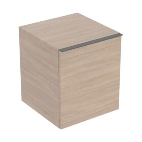 GEBERIT - Acanto Boční skříňka 45x52x48 cm, 1 zásuvka, dub 503.010.JH.1
