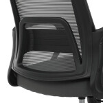 Kancelářská židle, houpací mechanismus, šedá síťovina, KA-S3015 GREY