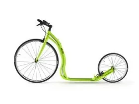 YEDOO Koloběžka Alloy WOLFER Y30 zelená / 28"/20" kola / Hliníkový rám (12701-Y30 green)
