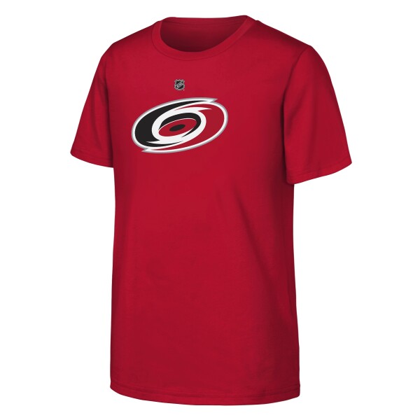 Outerstuff Dětské tričko Carolina Hurricanes NHL Primary Logo Short Sleeve Velikost: Dětské L (158 – 164)