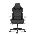 SENSE7 Sentinel černá / Herní židle / Ekokůže / nastavitelná / pojezdová kolečka / nosnost 150 kg (5905669153003)