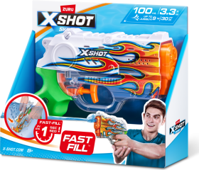 ZURU X-SHOT Vodní pistole Nano Fast-Fill Skins - více druhů - Clementoni