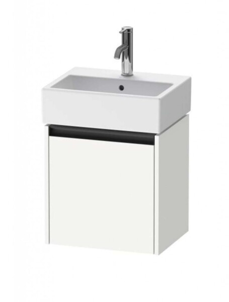 DURAVIT - Ketho.2 Umyvadlová skříňka 44x43x34 cm, 1 dvířka, panty vpravo, matná bílá K25070R18180000