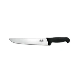 Victorinox Fibrox / Porážecí a řeznický nůž / 36 cm / hladké ostří / černá (5.5203.36)