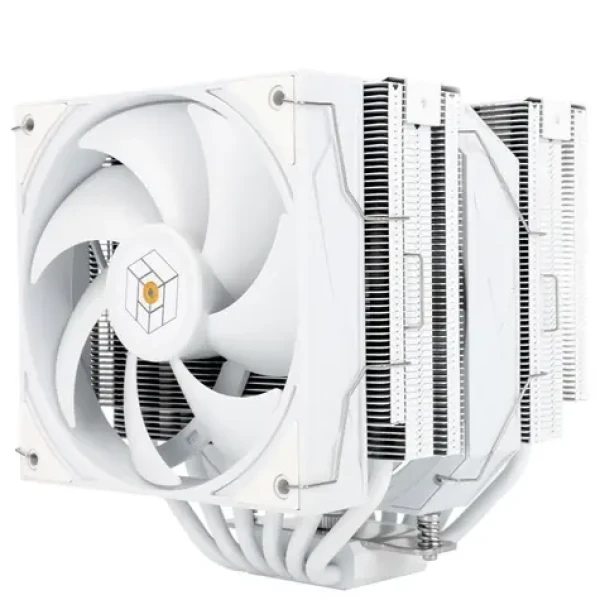 Thermalright Royal Pretor 130 bílá / Chladič CPU / vzduchový Dual-Tower / 1× 120 mm + 1× 130 mm / Intel + AMD (ROYAL PRETOR 130 WHITE)