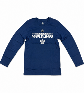 Outerstuff Dětské tričko Toronto Maple Leafs Authentic Pro Dlouhý Rukáv Velikost: Dětské XL (164 - 170)