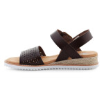 Dámské sandály Desert Kiss-Sunny Flair W 114143-CHOC hnědé - Skechers 41