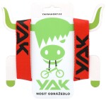 Popruh YAK červená/černá