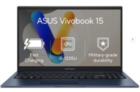 ASUS Vivobook 15 modrá / 15.6" FHD / Intel Core i5-1335U 1.3GHz / 16GB / 512GB SSD / Intel Iris Xe G7 / W11H (X1504VA-NJ909W)