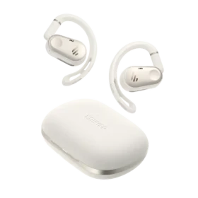 EDIFIER Comfo Flex Open-Ear bílá / bezdrátová sluchátka / mikrofon / TWS / Bluetooth 5.4 / IP55 / dobíjecí pouzdro (Comfo Flex White)