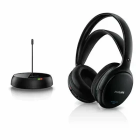 Rozbaleno - Philips SHC5200/10 černá / Bezdrátová sluchátka / RF / rozbaleno (SHC5200/10.rozbaleno)