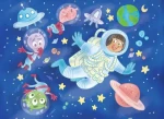 Clementoni PUZZLE Povolání: Astronaut