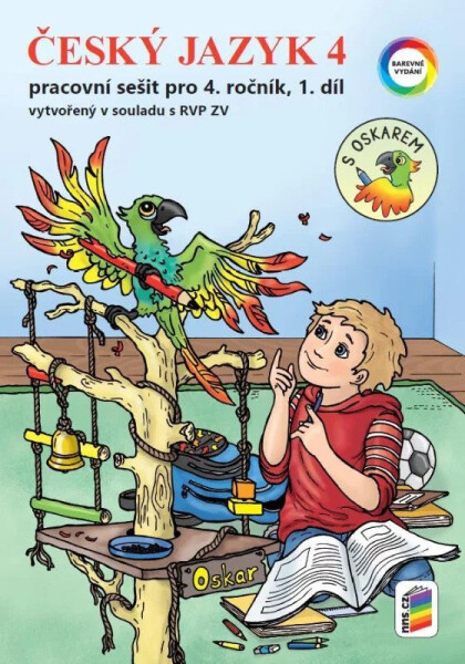 Český jazyk 4, 1. díl s Oskarem (barevný pracovní sešit) - Lenka Bičanová