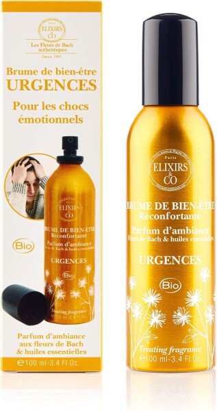 Les Fleurs de Bach Aura parfém První pomoc unisex 100ml