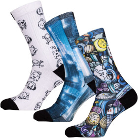 Ponožky Eleven Nina 3 pack SSS Velikost: L-XL (42 - 45)
