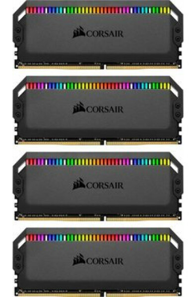 Corsair Dominator Platinum RGB 64GB(4x16GB) 3600 MHz / DDR4 / PC4-28800 / CL16-18-18-36 / 1.35V / XMP2.0 / s chladičem (CMT64GX4M4Z3600C16)