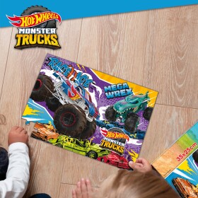 HOT WHEELS Puzzle 35x25 cm 48 dílků