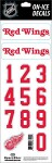 Sport Star Samolepky na helmu Detroit Red Wings NHL Decals