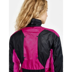 Dámská běžecká větruodolná bunda Craft Pro Hypervent černá růžovou
