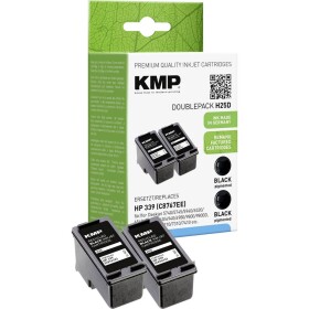 KMP Ink náhradní HP 339, C8767E kompatibilní Dual černá H25D 1023,4021