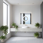 Tutumi - Zrcadlo LED 60x60 YH-BL-12 HOM-01513