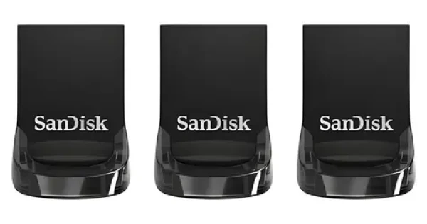 SanDisk Ultra Fit 32GB / Flash disk / USB 3.1 / balení 3 ks (SDCZ430-032G-G46T)