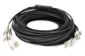 Digitus / Optický breakout kabel / LC/LC UPC / OM4 50/125 / 12 vláken / 30 m (DK-2433CU030BK-BBB)