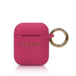 Guess silikonový kryt pro Apple AirPods GUACCSILGLFU