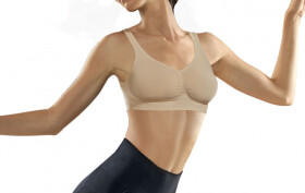 Dámská tvarující bezešvá podprsenka Push-up Controlbody Intimidea Barva: Tělová, Velikost M/L