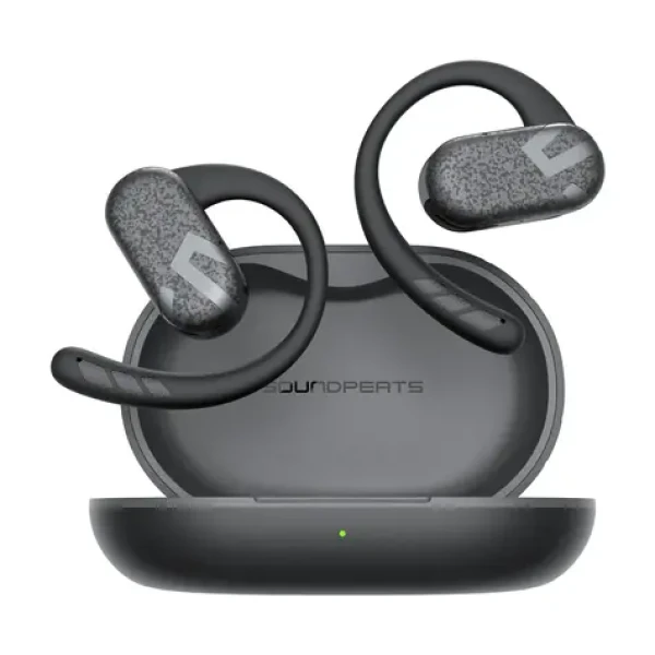 Soundpeats Breezy černá / bezdrátová sluchátka / mikrofon / Bluetooth 5.4 / IPX4 / výdrž až 50 hodin (Breezy black)