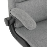 Kancelářské křeslo, houpací mechanismus, šedá látka, KA-K3104 GREY