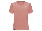 Salewa Puez Sporty Dry dámské triko krátký rukáv Desert Pink vel. 44/38/M