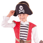 Dětský kostým pirát s kloboukem, vel. M, e-obal