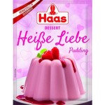 Haas Puding Maliny se šlehačkou 37g (Pudding Heiße Liebe 37g)