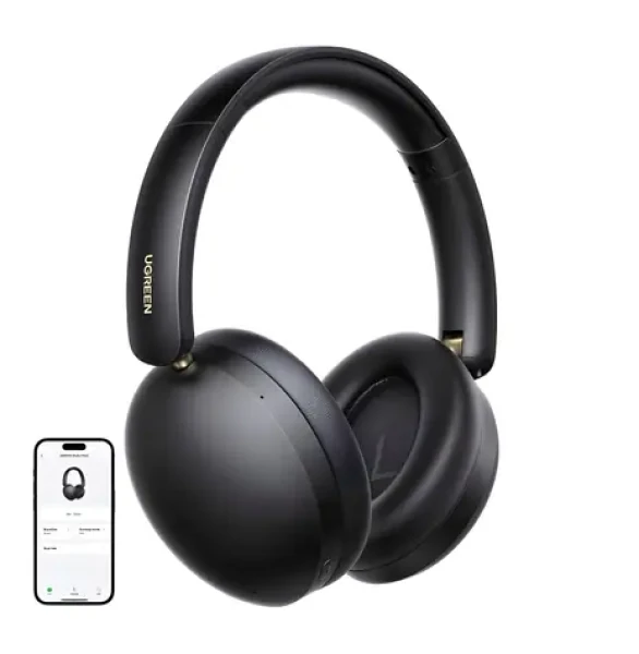 UGREEN Studio Max2 černá / bezdrátová sluchátka / Bluetooth 5.4 / USB-C / 246 g (45018)