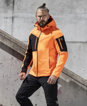 Softshellová bunda ARDON®CITYCONIC®Hi-vis oranžová 2XL H6688/2XL