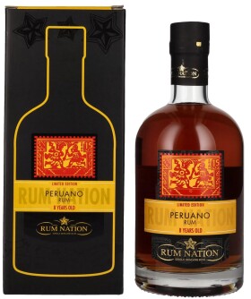 Rum Nation Peruano Rum 8y 42% 0,7 l (tuba)