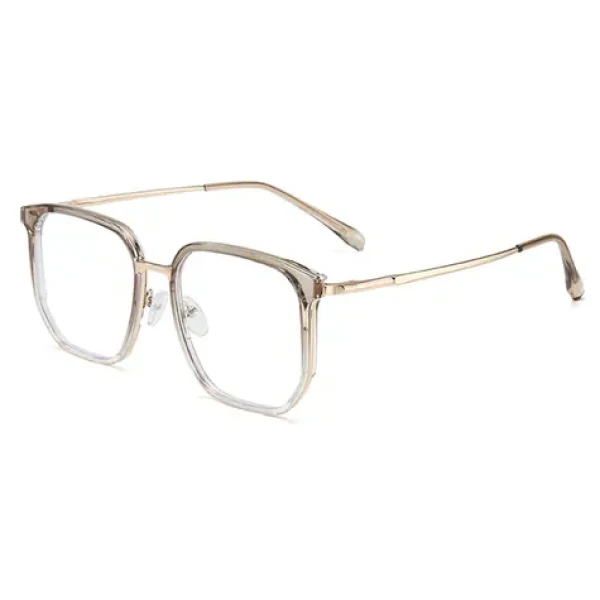 VeyRey Hranaté brýle blokující modré světlo Stritad čirá skla (753273)