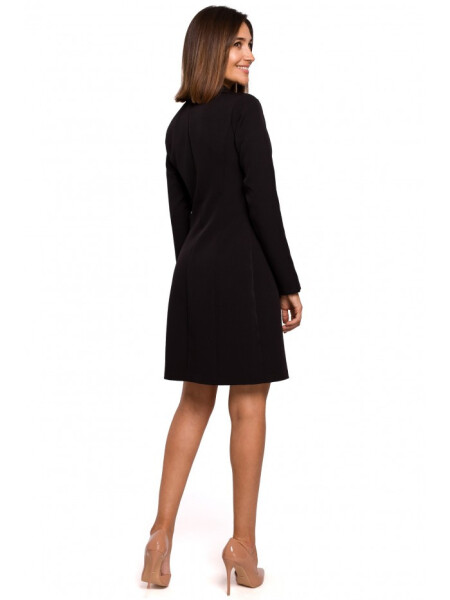 Model 18002571 Sako černé šaty EU M - STYLOVE